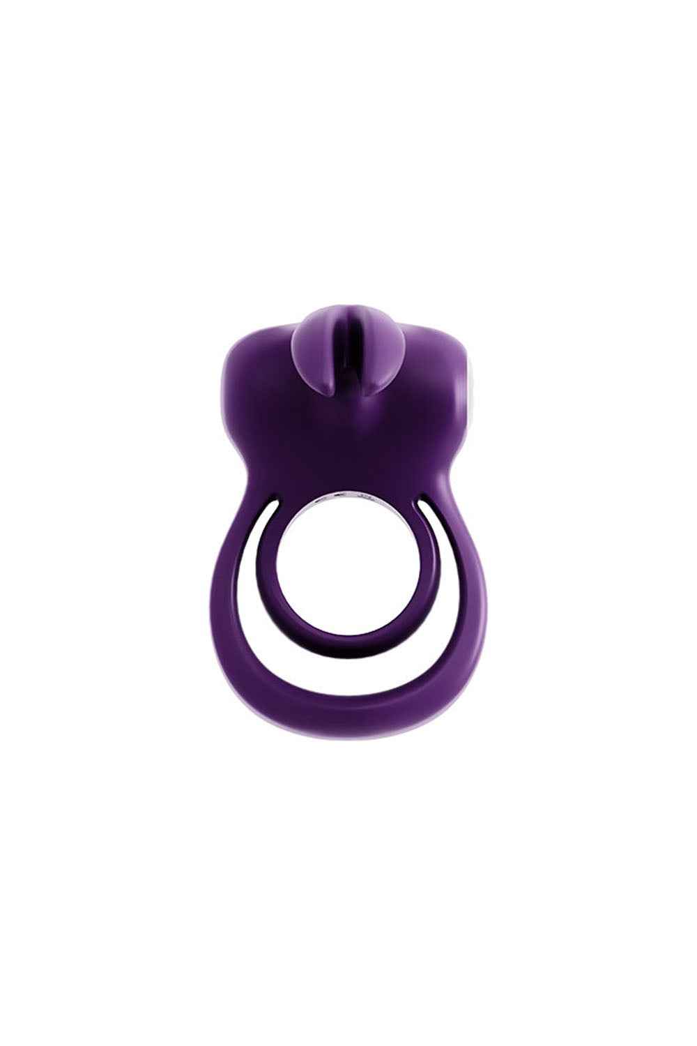 VeDO Thunder Bunny Rechargeable Dual Ring – Purple with Multi-Function Vibrations