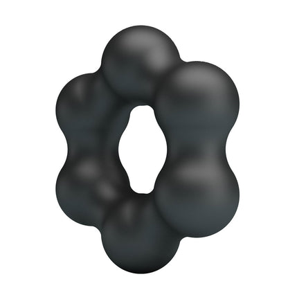 Clauzell Super Soft Silicone Cockring - Black - Waterproof