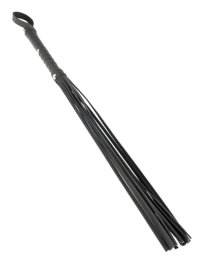 Pipedream Deluxe Cat o' Nine Tails Flogger – Black