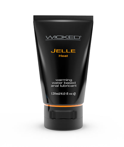 Wicked Jelle Heat Warming Anal Gel Lubricant - 4 Fl. Oz.