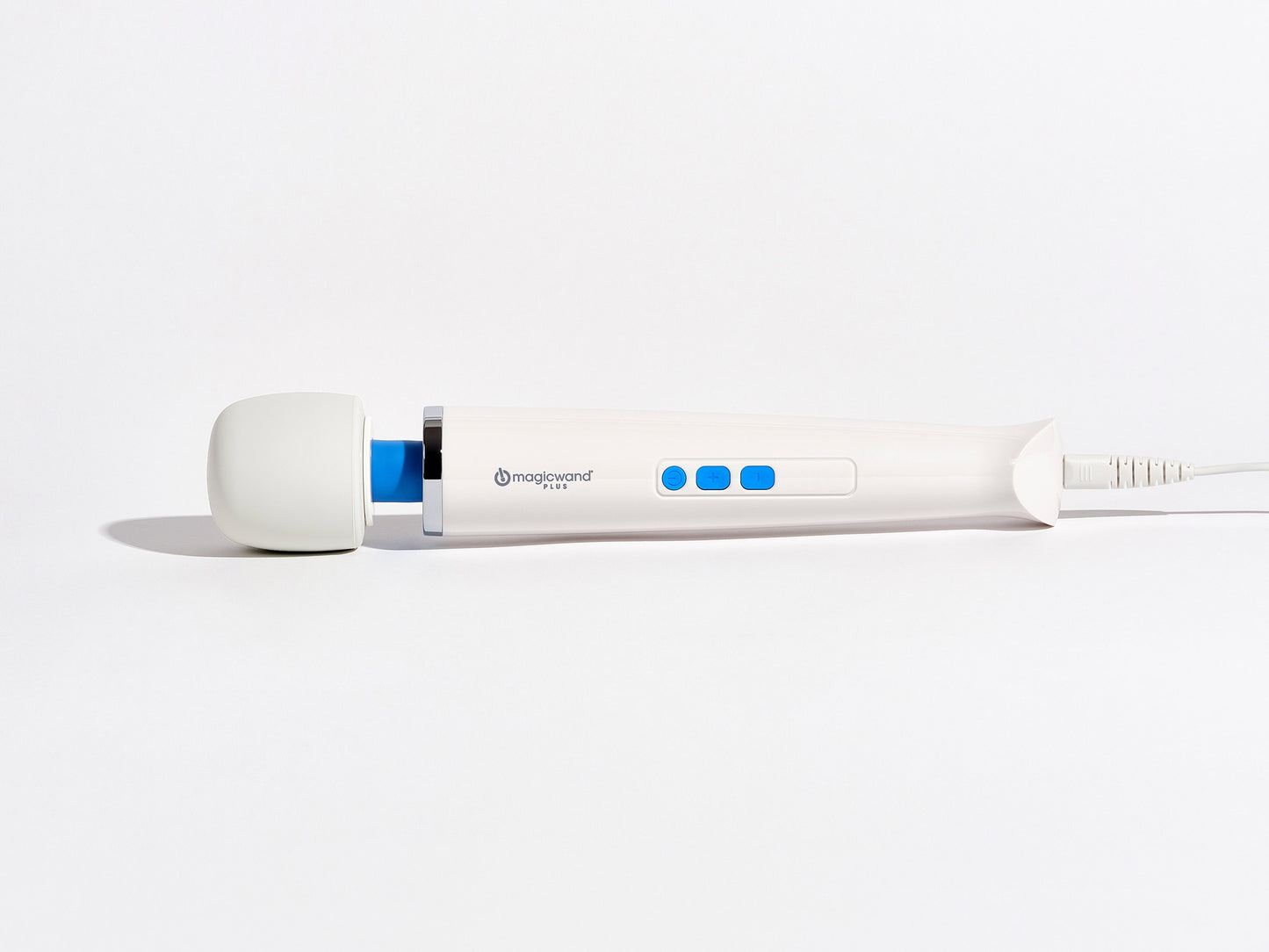 Magic Wand Plus Corded Massager – White – Variable Speed