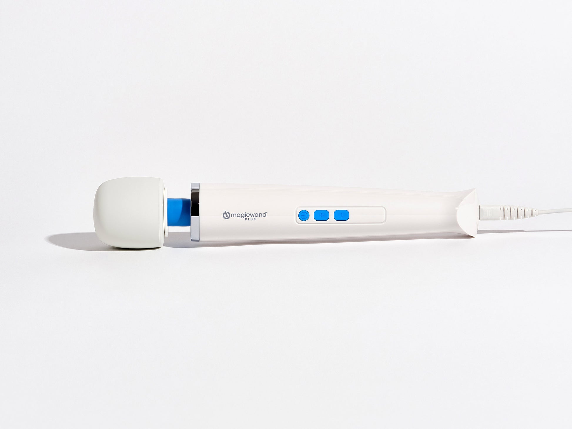 Magic Wand Plus Corded Massager – White – Variable Speed