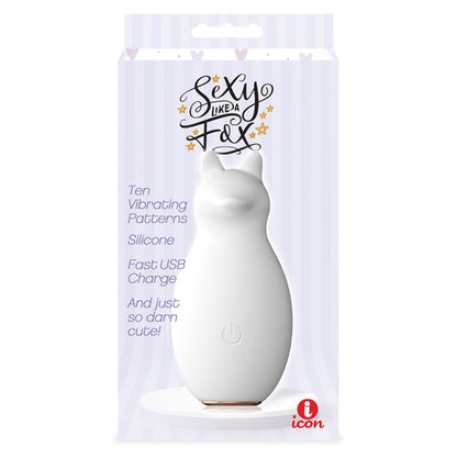 Buzzy Buddies Sexy Like a Fox Clitoral Stimulator – White