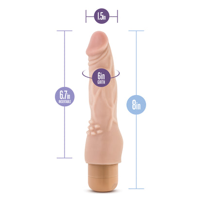 Dr. Skin Vibe #4 Vibrator with Multi-Speed Vibration - Beige