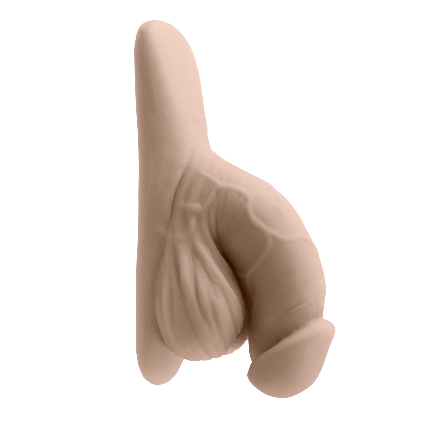 Evolved Novelties 4 Inch Packer – Realistic Penis Packer – Body-Safe TPE Rubber