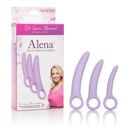 Dr. Laura Berman Alena Set of 3 Silicone Dilators – Purple