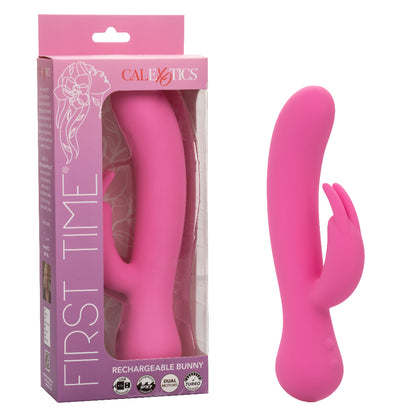 CalExotics First Time Rechargeable Bunny Vibrator – Pink