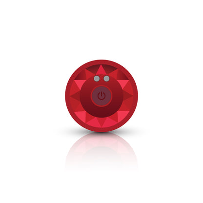 Viben Vibrating Red Metal Remote Plug – Medium – Waterproof and Rechargeable