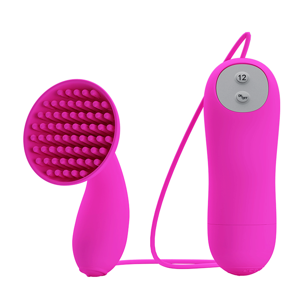 Pretty Love Brady Wand Massager with 12 Vibration Functions - Pink
