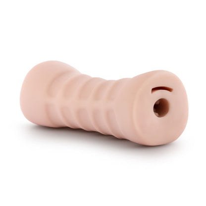 Blush Skye Stroker with Vibrating Bullet – Beige