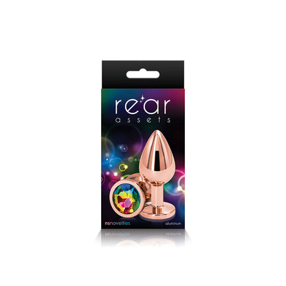 nsnovelties Rear Assets Rose Gold Medium Anal Toy