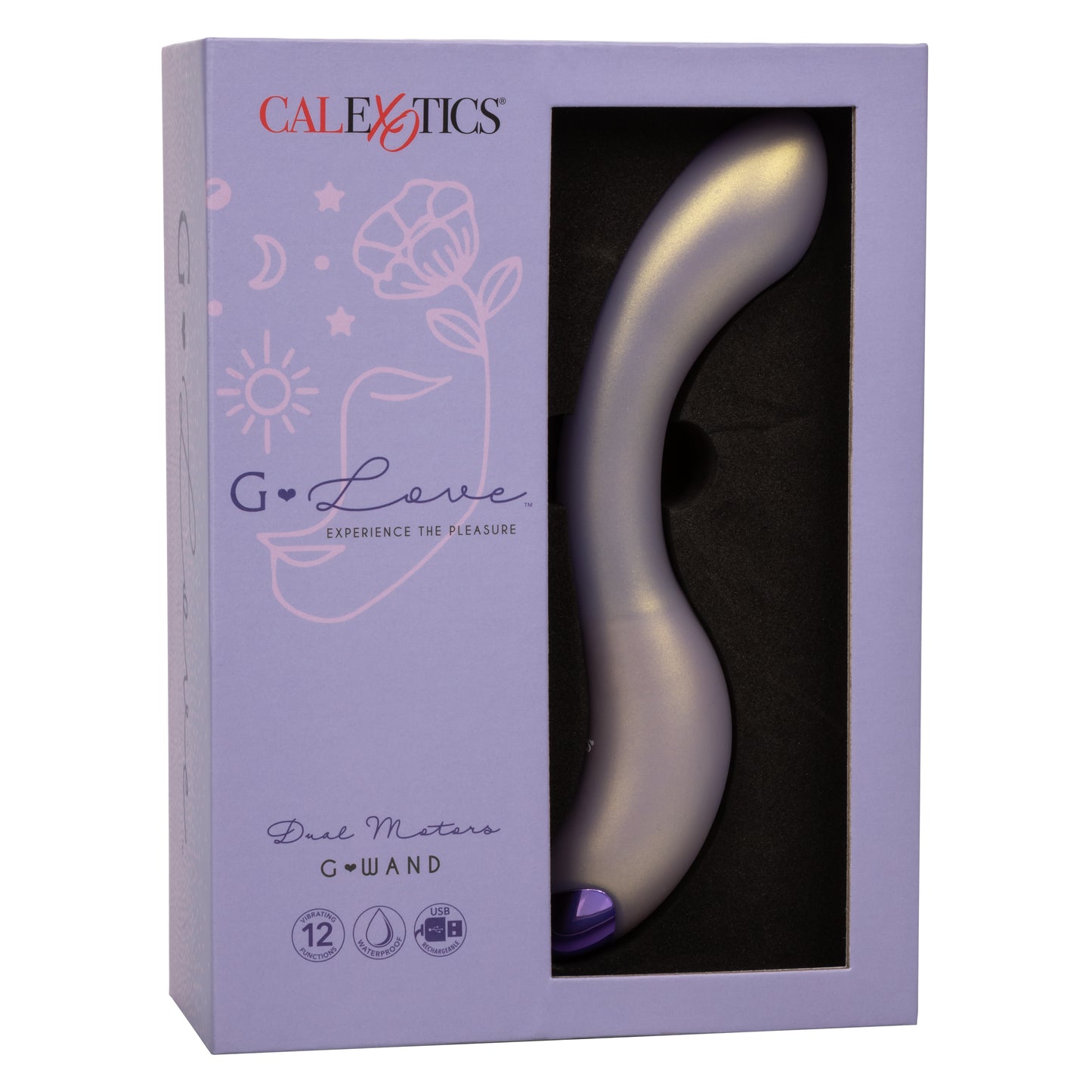CalExotics G-Love G-Wand Vibrating Massager – Purple