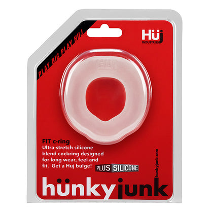 Oxballs Hunkyjunk Fit Ergo C-Ring – Clear