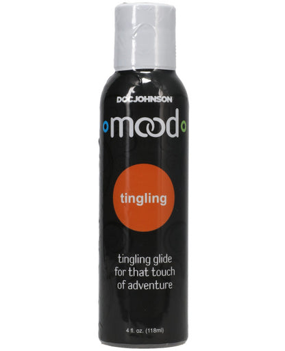 Doc Johnson Mood Tingling Glide Water-Based Lubricant - 4 Fl. Oz.