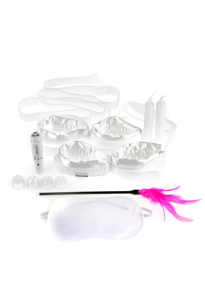 Pipedream Honeymoon Bondage Kit – Complete Bondage Set with Vibe and Accessories