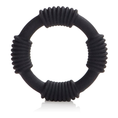 CalExotics Hercules Silicone Ring - Sturdy Erection Enhancer - Black