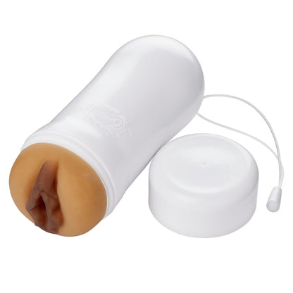 Cloud 9 Novelties Pleasure Pocket Stroker - Water Activated - Tan