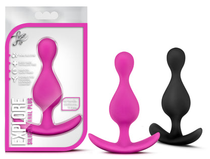Blush Luxe Explore Anal Toy – Fuchsia – Flexible Design
