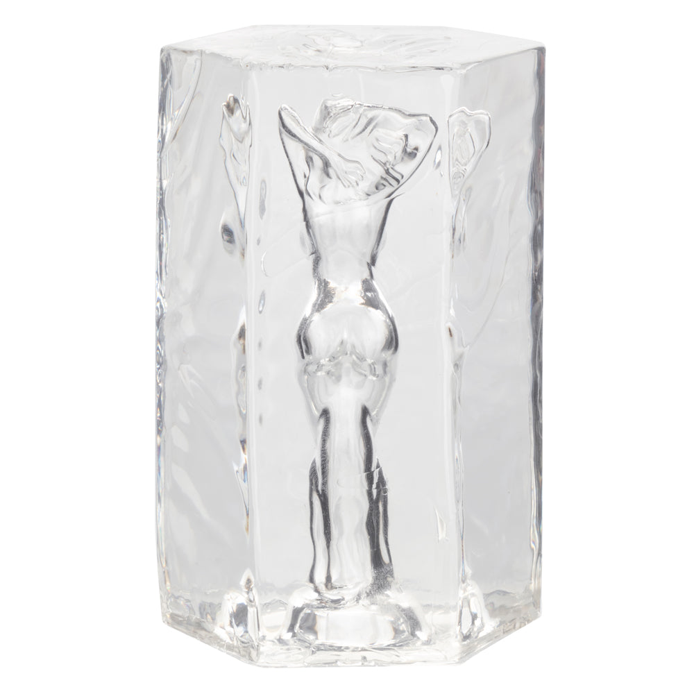 CalExotics Girls Girls Girls Farrah Masturbator – Clear, Soft and Stretchy Design