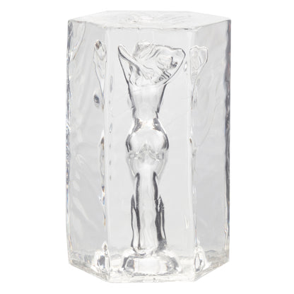 CalExotics Girls Girls Girls Farrah Masturbator – Clear, Soft and Stretchy Design