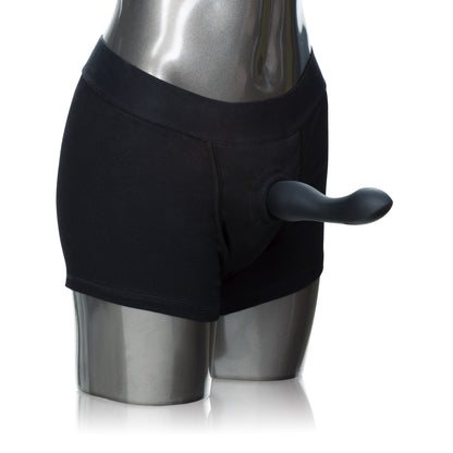 CalExotics Packer Gear Boxer Brief Harness – Medium/Large – Black