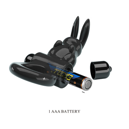Pretty Love Exciting Ring - Black - Vibrating Penis Ring with 10 Vibration Settings