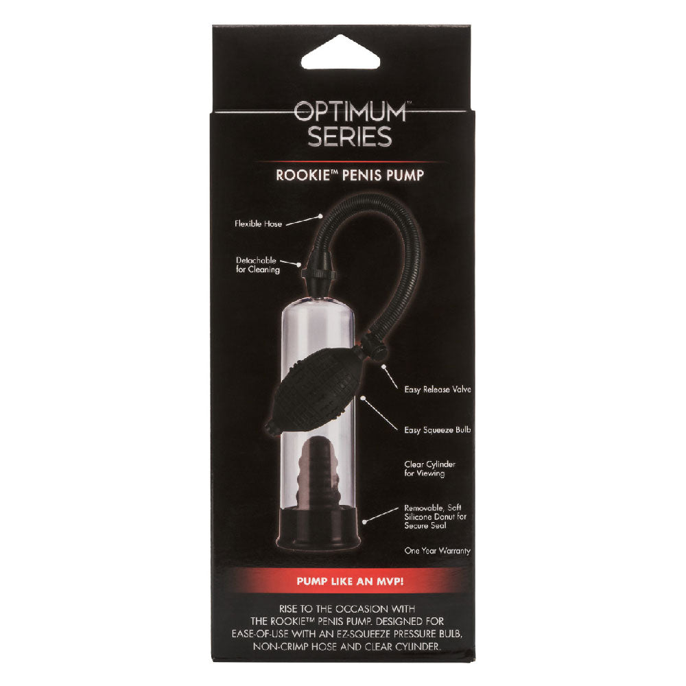 CalExotics Rookie Penis Pump – Black – Enhancement Tool
