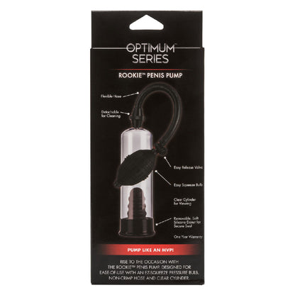 CalExotics Rookie Penis Pump – Black – Enhancement Tool