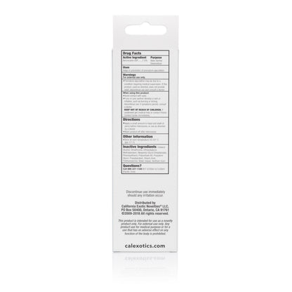 CalExotics Sta-Hard Cream - Desensitizing Formula with 7.5% Benzocaine - 2 Fl. Oz.