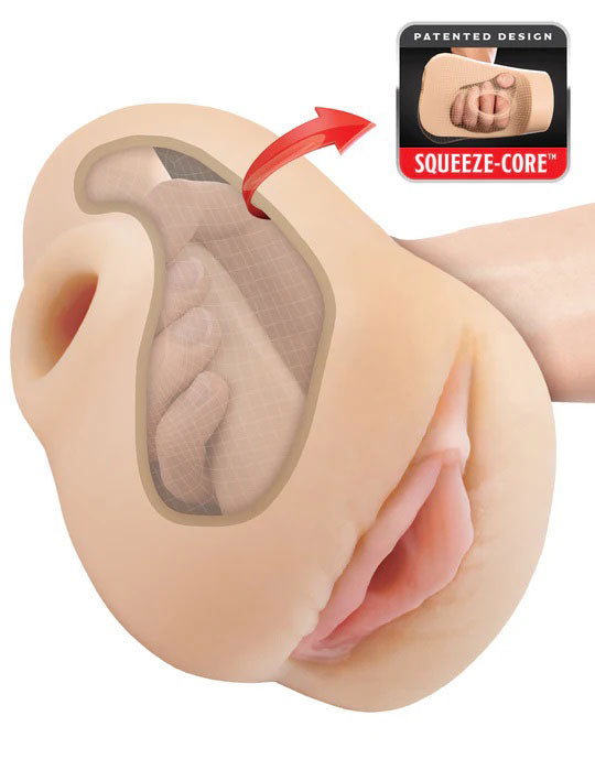 Pipedream Pdx Plus Pussy Pounder Squeeze Stroker – Beige