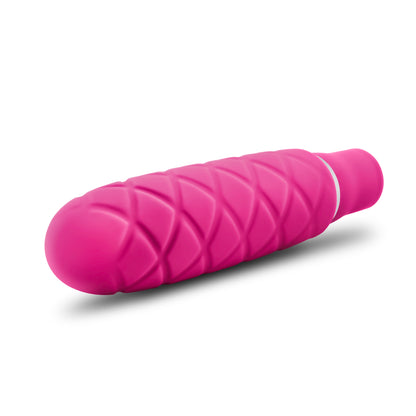 Blush Cozi Mini Vibrating Silicone Toy - Fuchsia