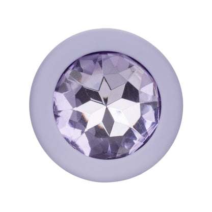 CalExotics First Time Crystal Booty Kit – Graduated Anal Plugs – Purple