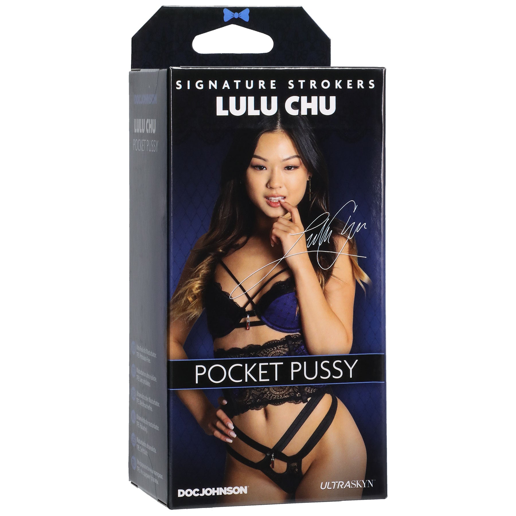 Doc Johnson Lulu Chu Ultraskyn Pocket Pussy - Realistic Texture