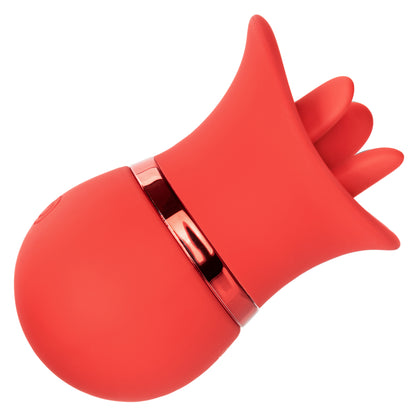 CalExotics French Kiss Suck and Play Interchangeable Set – Red – Multi-Function