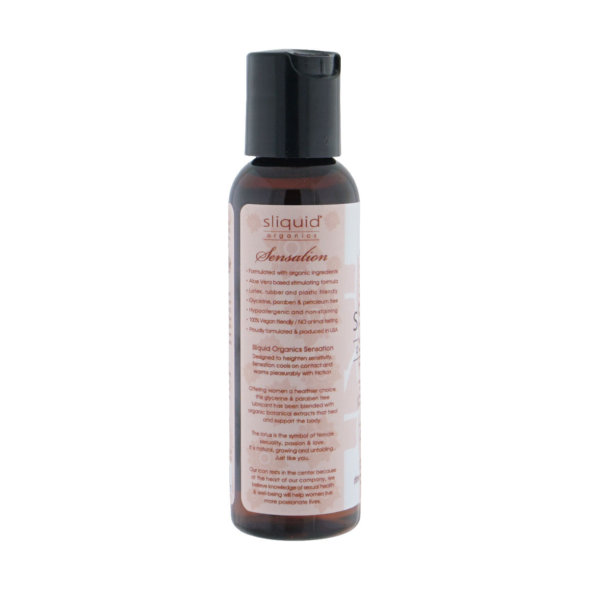 Sliquid Organics Sensation Aloe-Based Lubricant – 2.0 Fl Oz
