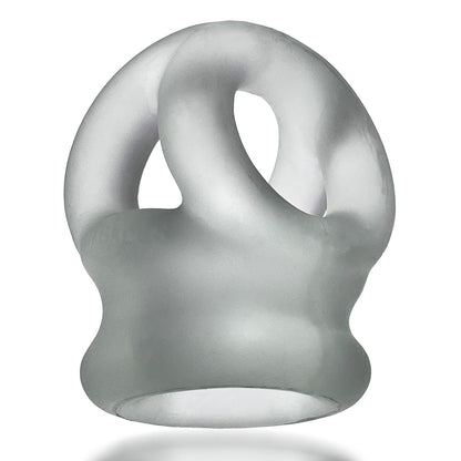 Oxballs Tri-Squeeze Cocksling - Clear - Versatile Ballstretcher and Sling