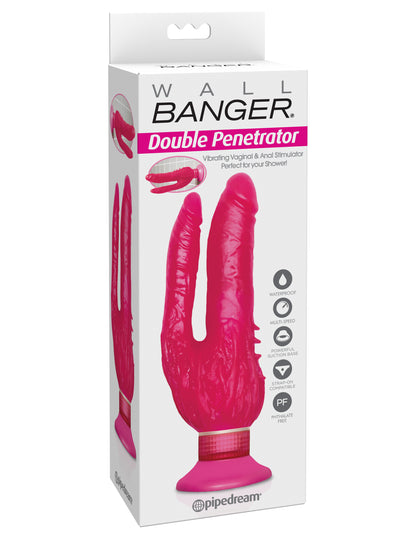 Pipedream Wall Bangers Double Penetrator Stimulator – Red