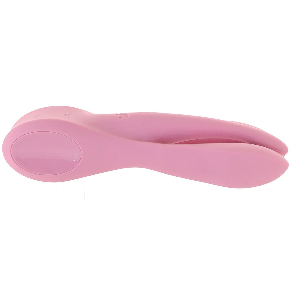 Satisfyer Threesome 1 Vibrator for Clitoral Stimulation – Pink