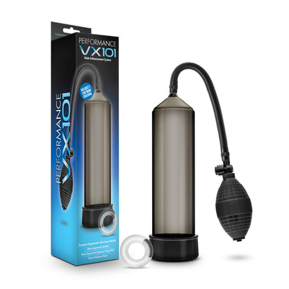 Blush Performance VX101 Male Enhancement Pump with Suction - Black
