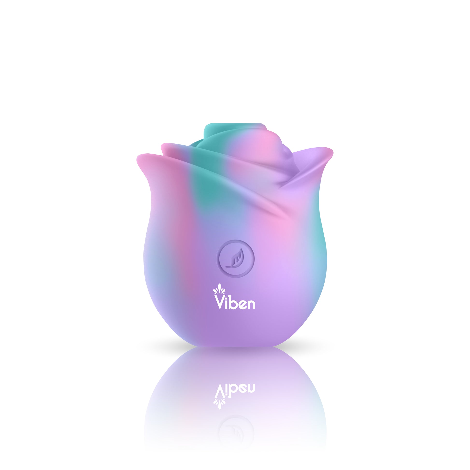 Viben Zen Rose Nipple and Clitoral Stimulator – Multi-Function, 5 Speeds, Waterproof, Unicorn Color