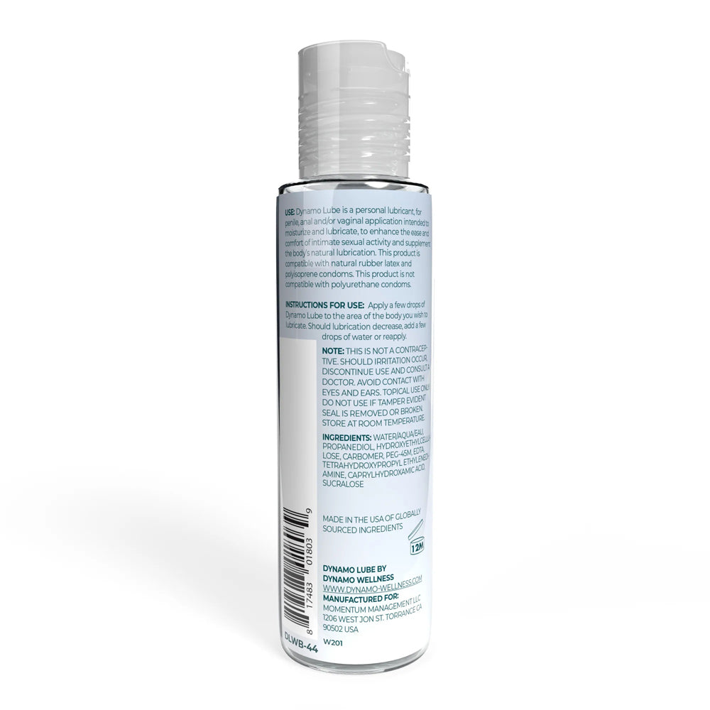 Dynamo Lube Water-Based Formula – Intimate Lubricant – 8.5oz