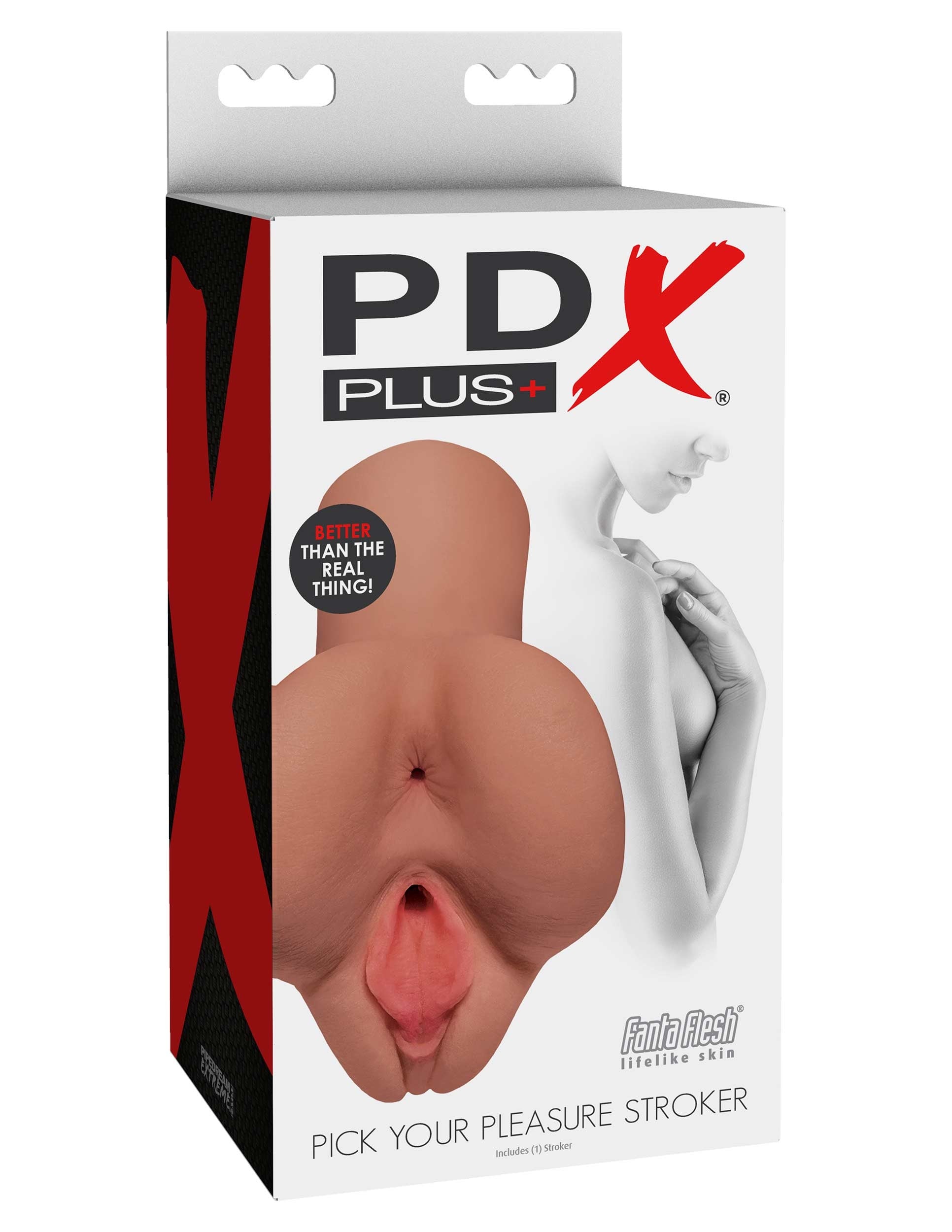 Pipedream Pick Your Pleasure Stroker - Realistic Tan Male Masturbator