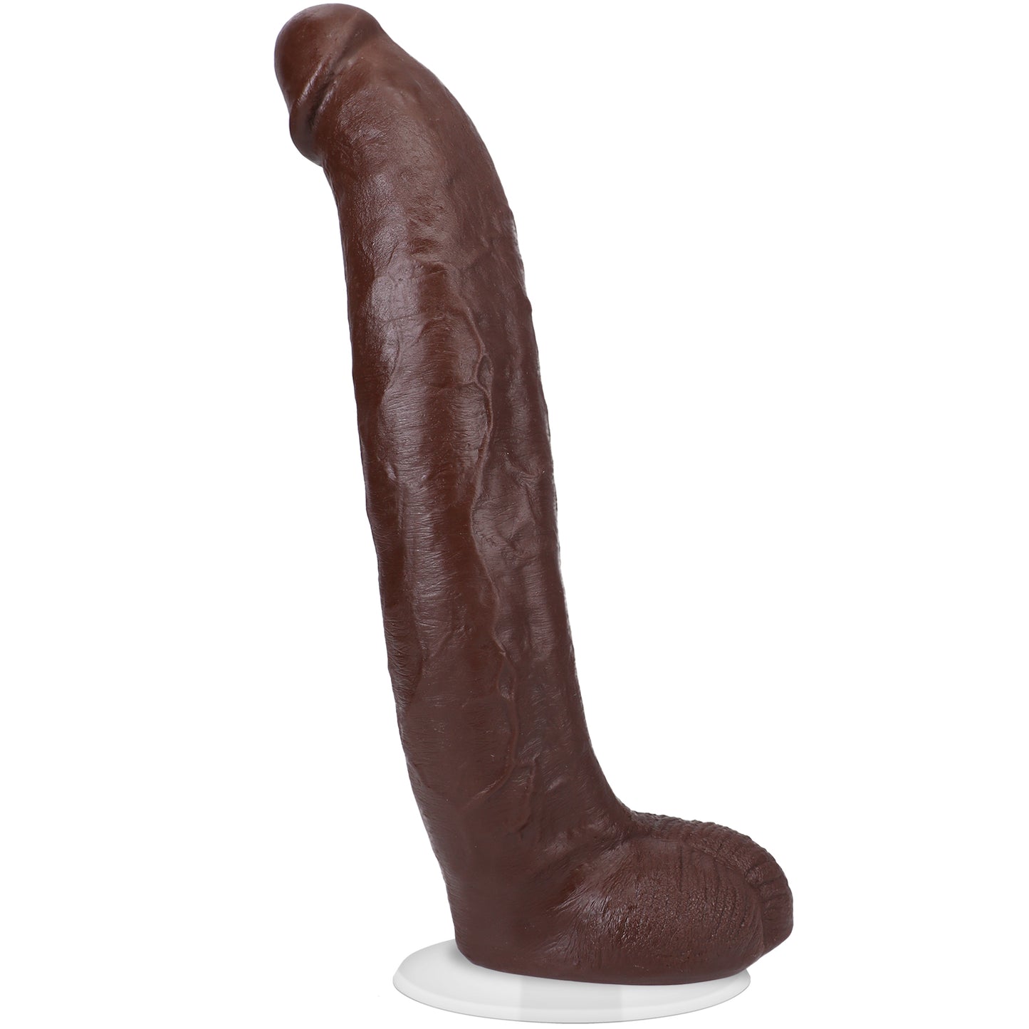 Doc Johnson Brickzilla 13 Inch Ultraskyn Cock with Removable Vac-U-Lock Suction Cup - Chocolate