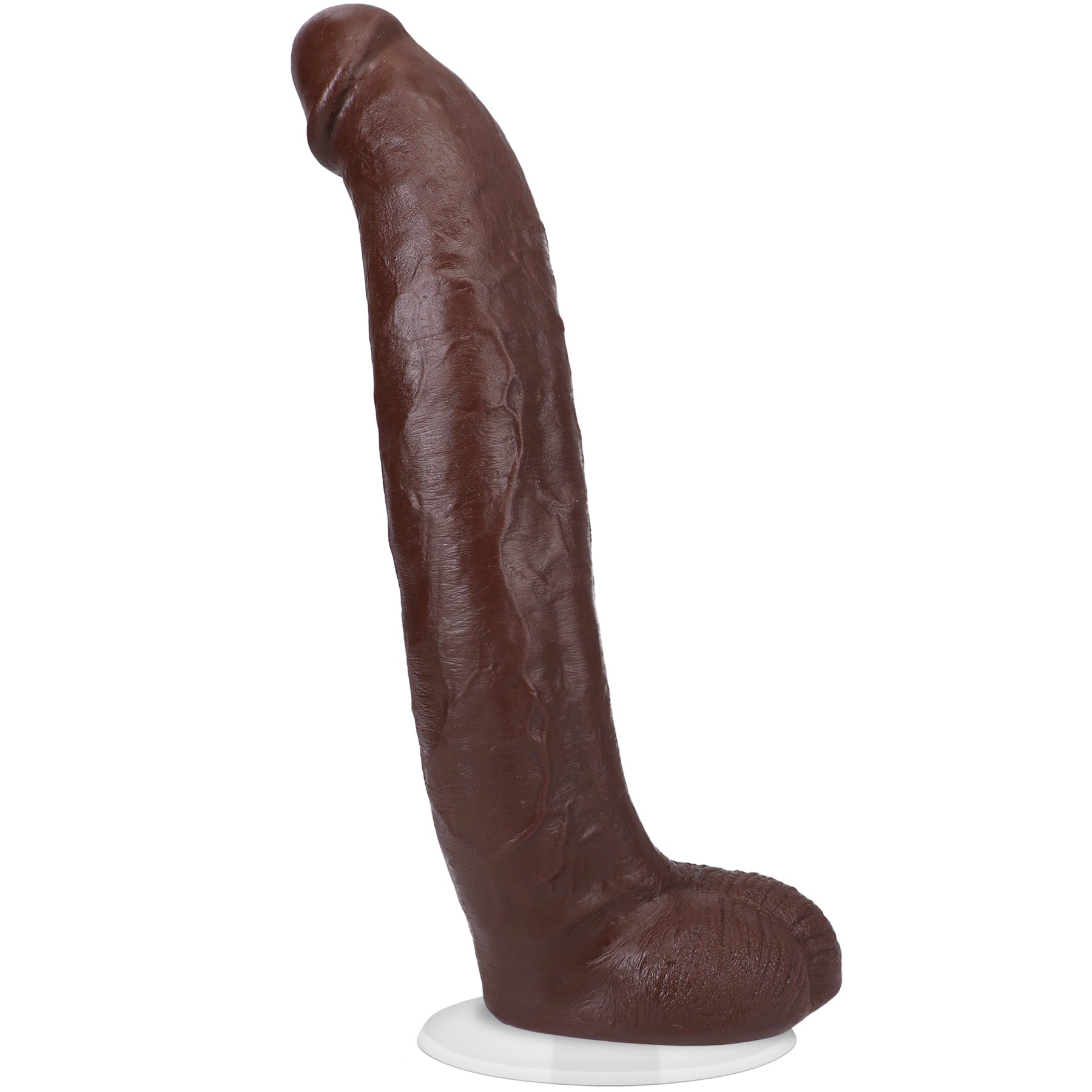 Doc Johnson Brickzilla 13 Inch Ultraskyn Cock with Removable Vac-U-Lock Suction Cup - Chocolate