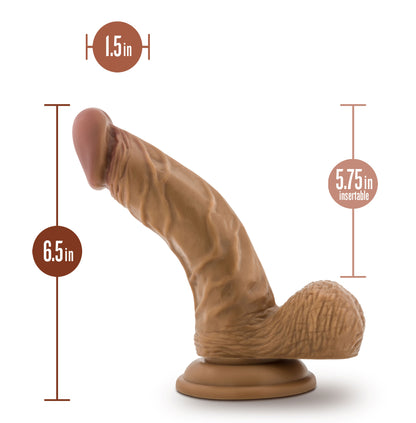 Dr. Skin Dr. Stephen 6.5 Inch Dildo with Balls - Tan