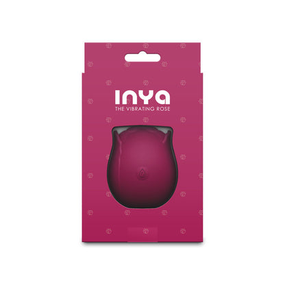 Inya Vibrating Rose - Multi-Function Vibrator - Red