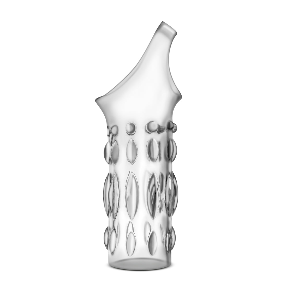 Blush Performance Studded Sleeve Ring – Clear – Cock Sleeve with Strap