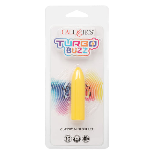 CalExotics Turbo Buzz Classic Mini Bullet Vibrator – Yellow