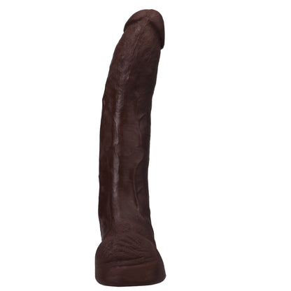 Doc Johnson Dredd 13.5 Inch Ultraskyn Cock with Removable Vac-U-Lock Suction Cup - Chocolate