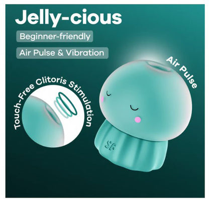 Satisfyer Jelly-Cious Dual-Stimulation Device - Green